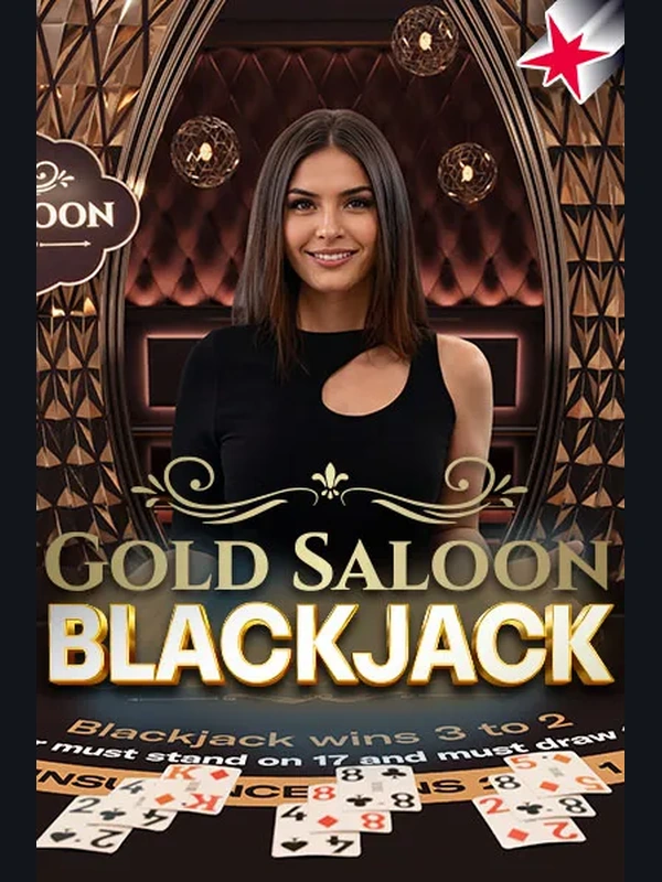 Gold Saloon Blackjack at Double Bubble Casino