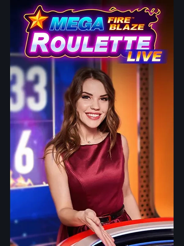 Mega Fire Blaze Roulette Live at Double Bubble Casino