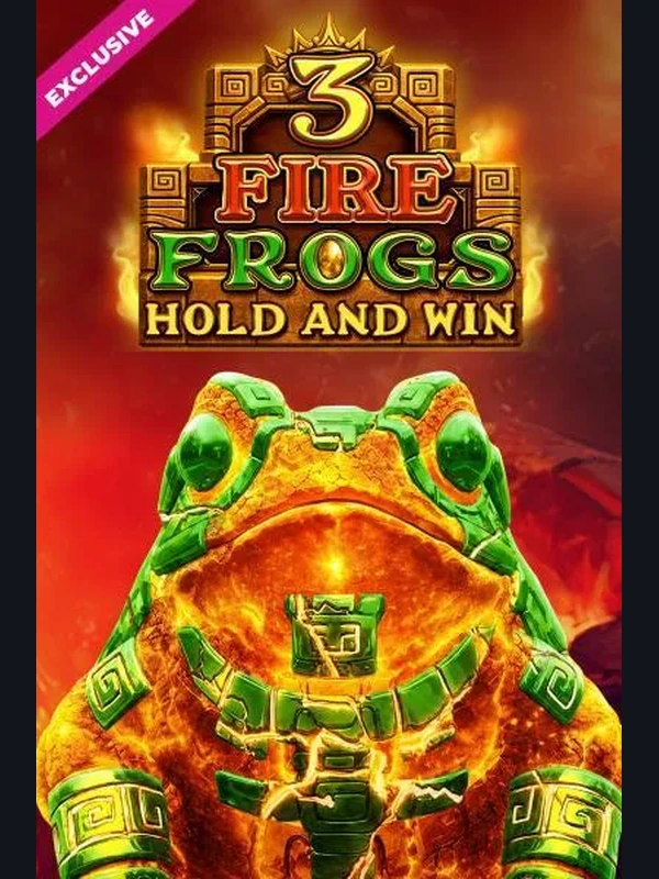 3 Fire Frogs Hold and Win at Double Bubble Casino