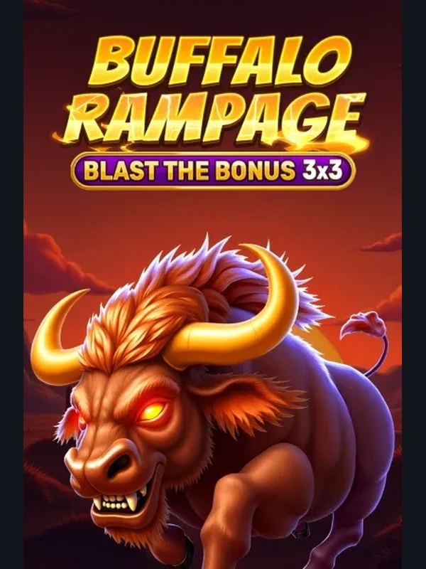 Buffalo Rampage Blast the Bonus 3x3 at Double Bubble Casino