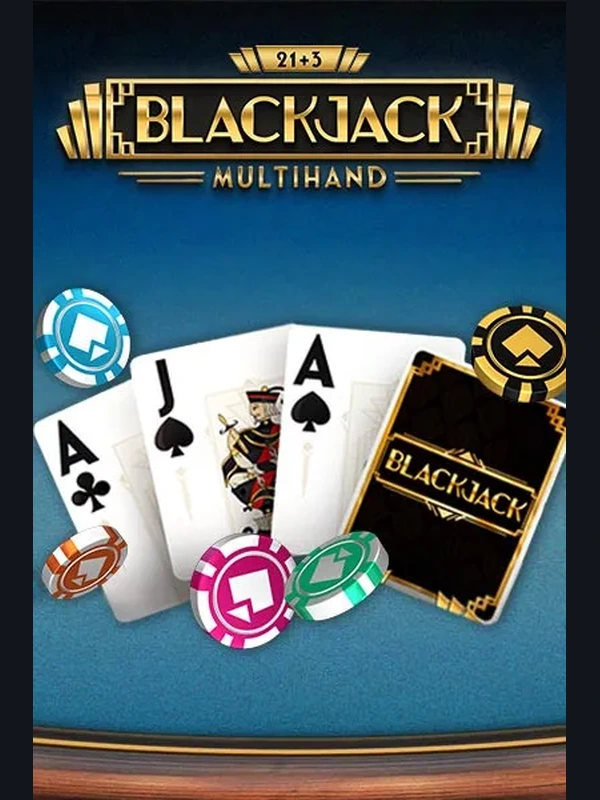Blackjack Multihand 21 Plus 3 at Double Bubble Casino